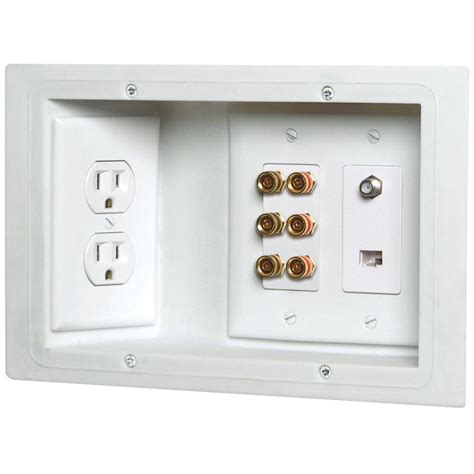 electrical junction box low voltage|low voltage outlet box.